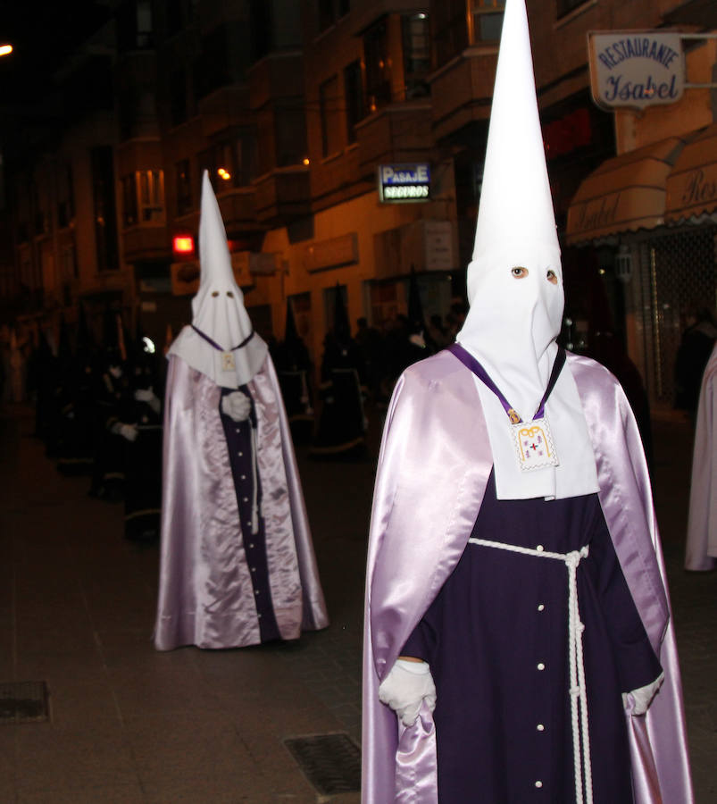 Procesión de la Quinta Angustia en Palencia