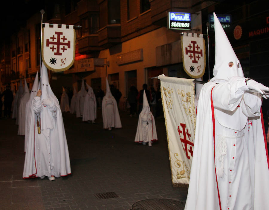 Procesión de la Quinta Angustia en Palencia