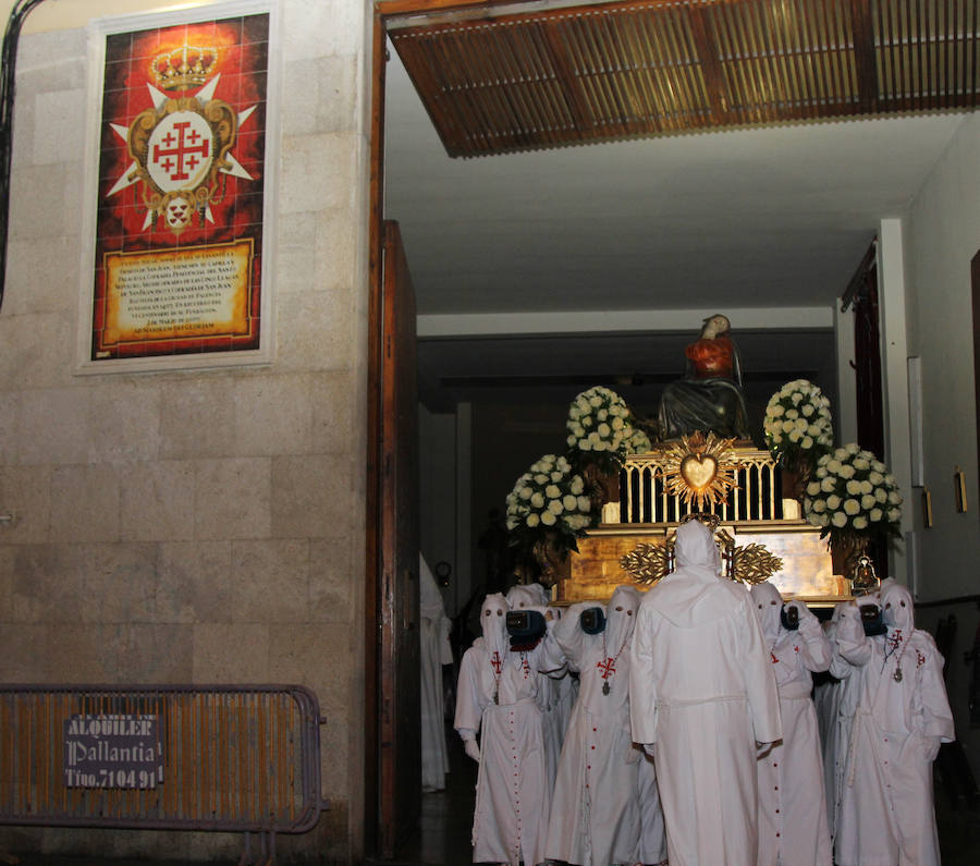 Procesión de la Quinta Angustia en Palencia