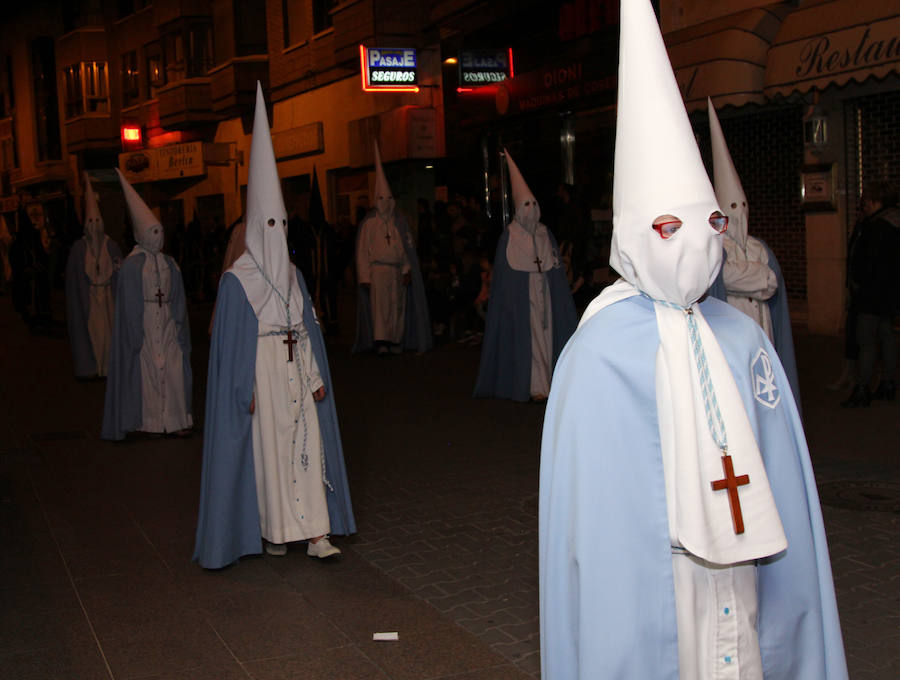 Procesión de la Quinta Angustia en Palencia