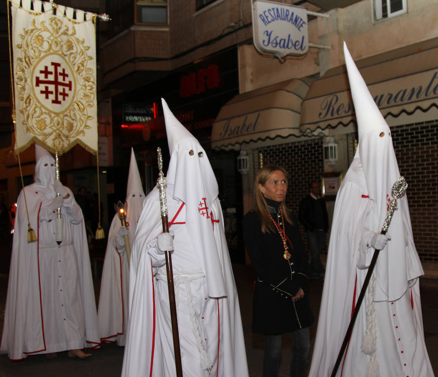 Procesión de la Quinta Angustia en Palencia