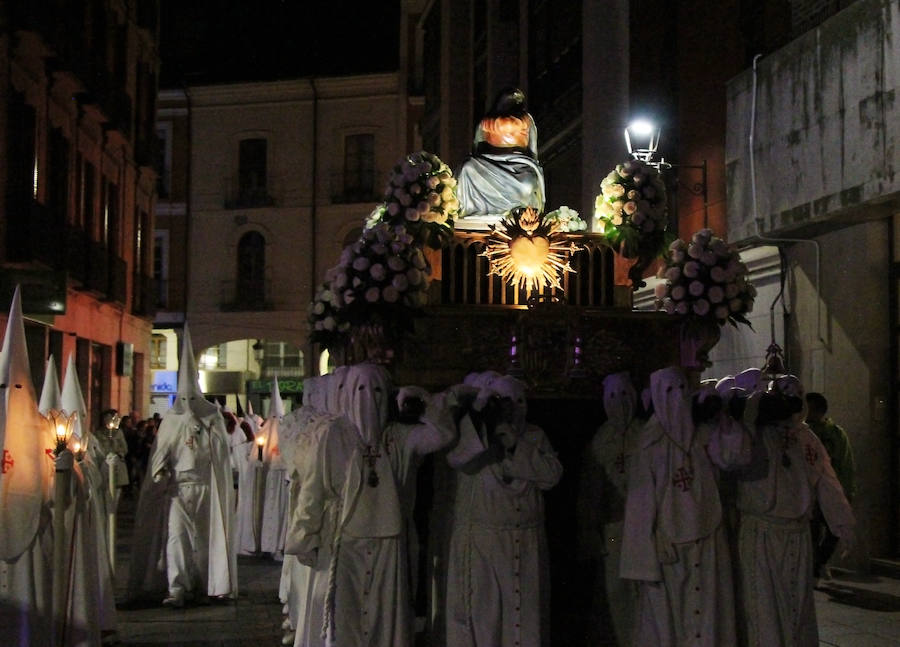 Procesión de la Quinta Angustia en Palencia