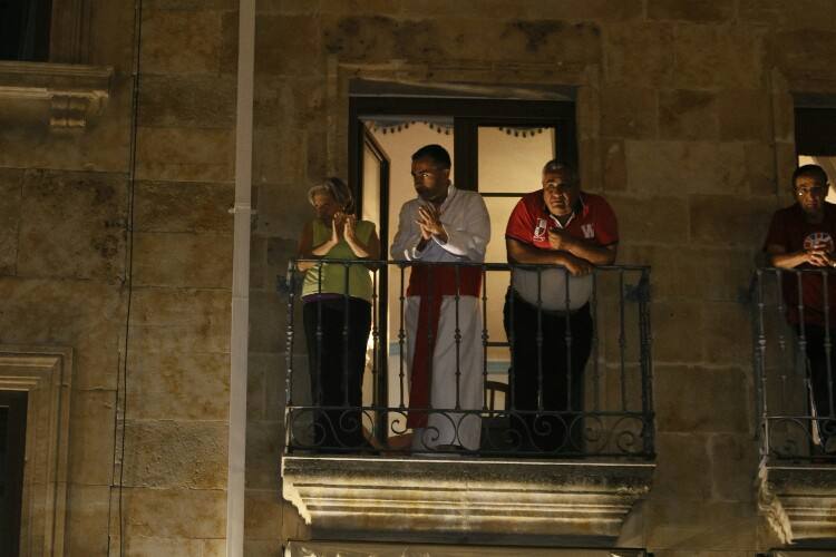 Procesión de Nuestro Padre Jesús Flagelado y Nuestra Señora de las Lágrimas en Salamanca