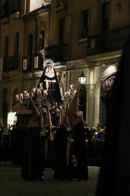 Procesión de Nuestro Padre Jesús Flagelado y Nuestra Señora de las Lágrimas en Salamanca