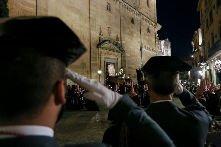 Procesión de Nuestro Padre Jesús Flagelado y Nuestra Señora de las Lágrimas en Salamanca