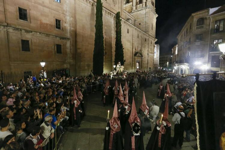 Procesión de Nuestro Padre Jesús Flagelado y Nuestra Señora de las Lágrimas en Salamanca