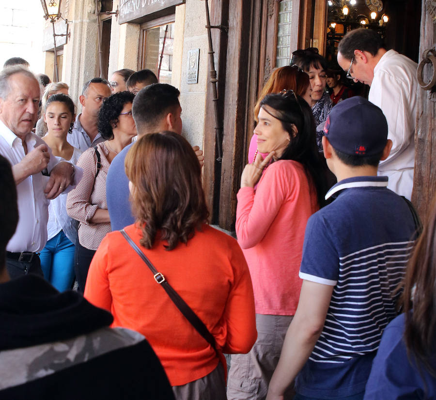 Los turistas llenan Segovia durante el Viernes y el Sábado Santo