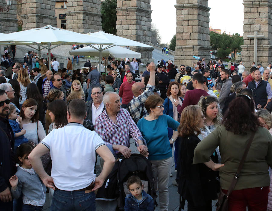 Los turistas llenan Segovia durante el Viernes y el Sábado Santo