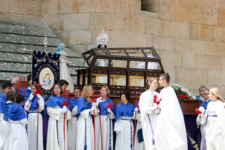 Procesión de El Encuentro en Salamanca