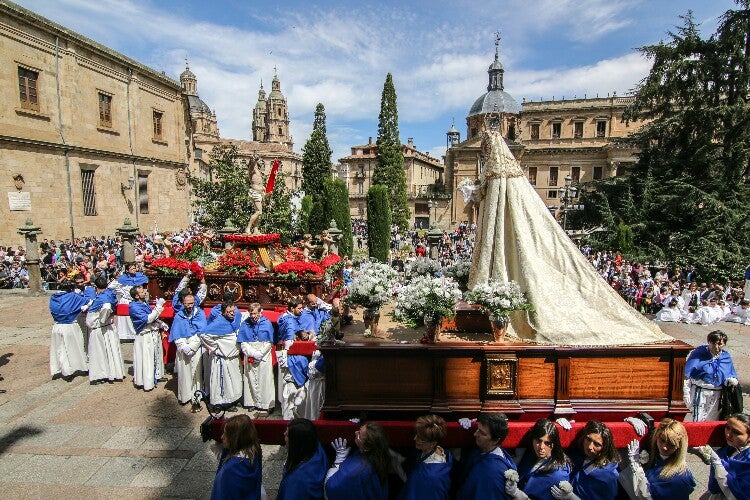 Procesión de El Encuentro en Salamanca