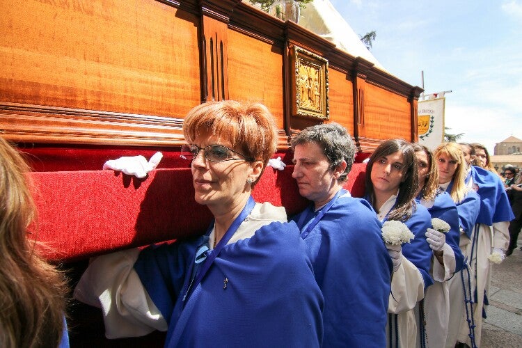 Procesión de El Encuentro en Salamanca