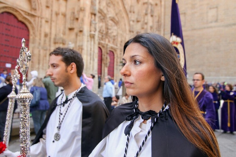 Procesión de El Encuentro en Salamanca