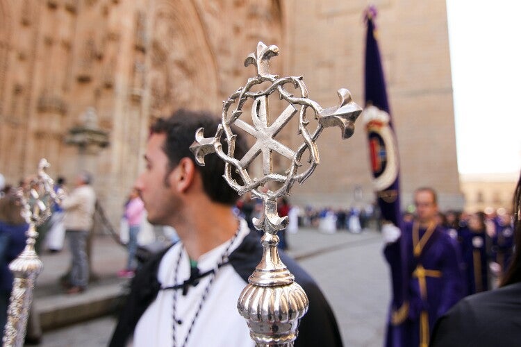 Procesión de El Encuentro en Salamanca