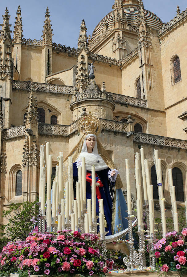 Procesión del Encuentro en Segovia