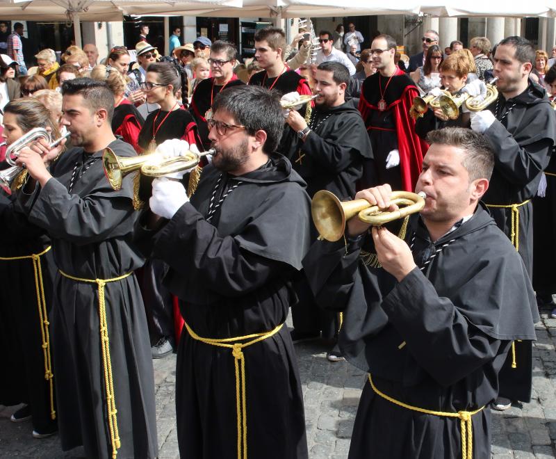 Procesión del Encuentro en Segovia