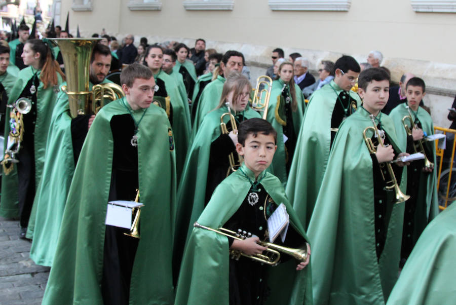 Procesión de la Virgen de la Soledad en Palencia