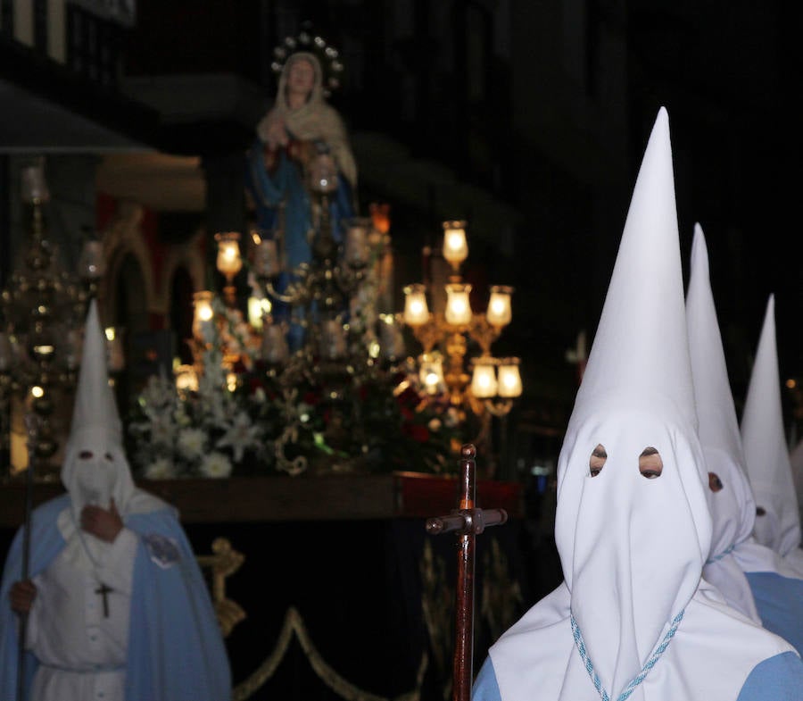 Procesión de la Virgen de la Soledad en Palencia