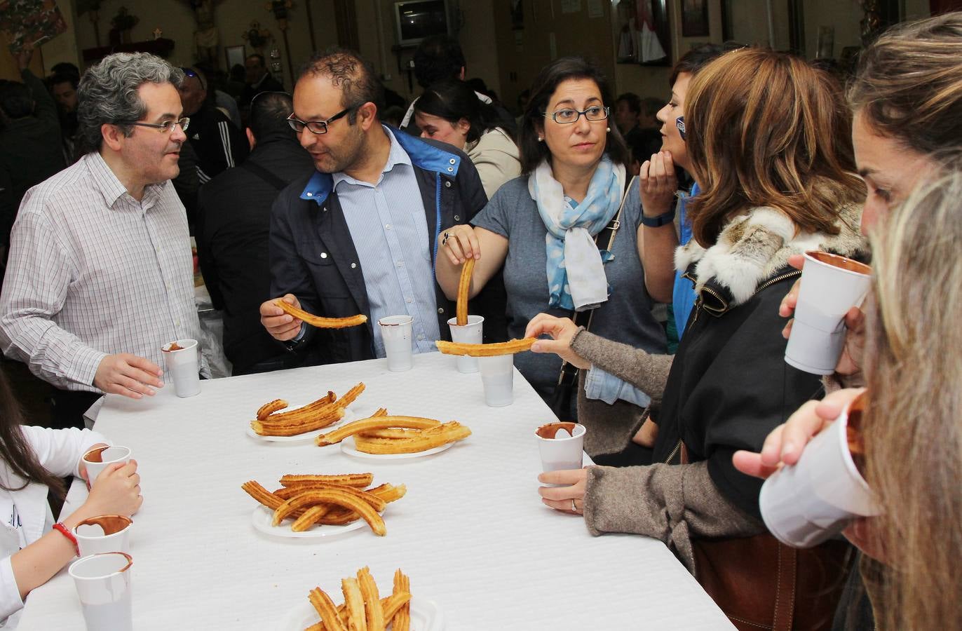 Día de fiesta y colación en las cofradías palentinas