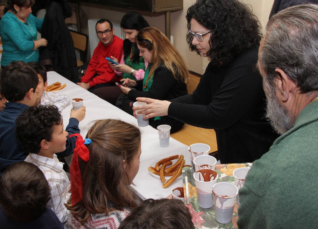 Día de fiesta y colación en las cofradías palentinas