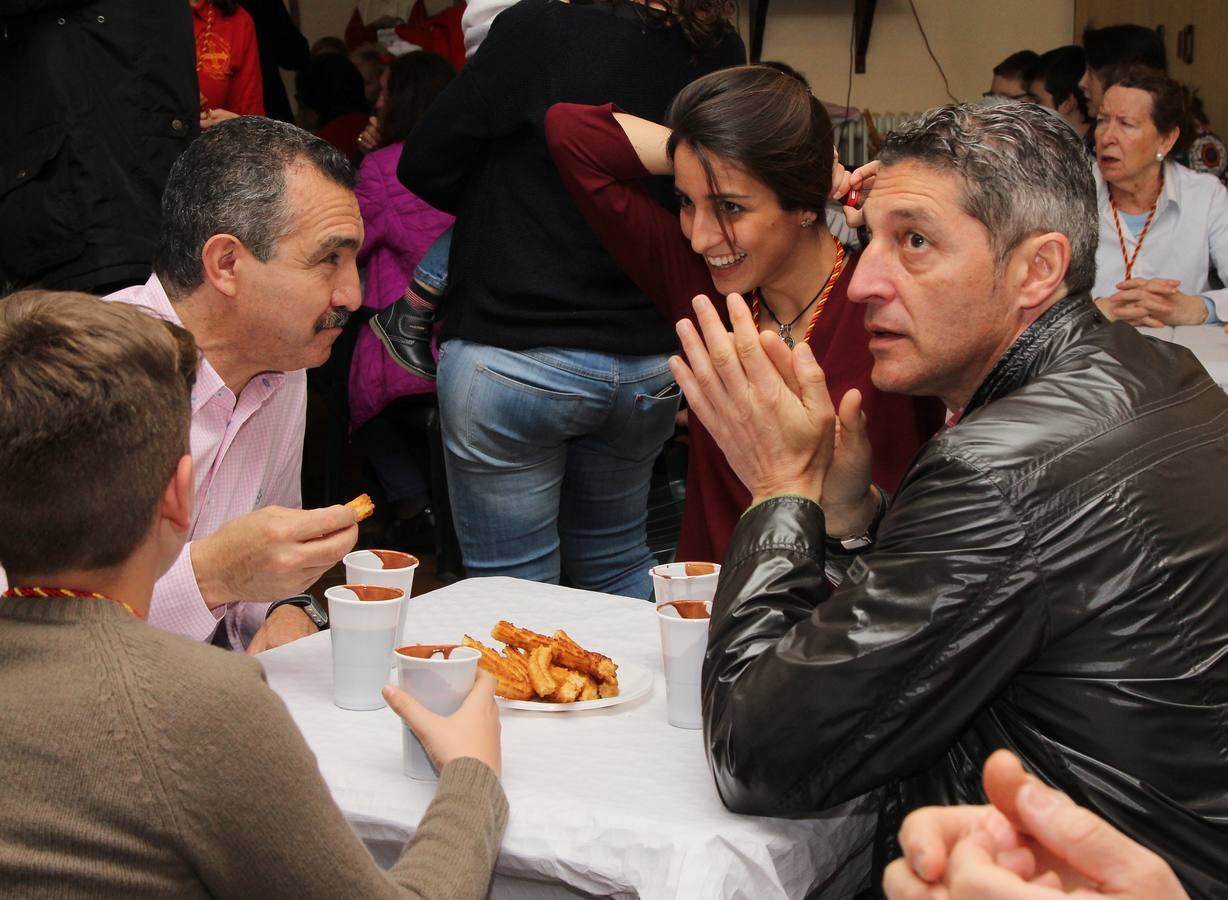 Día de fiesta y colación en las cofradías palentinas