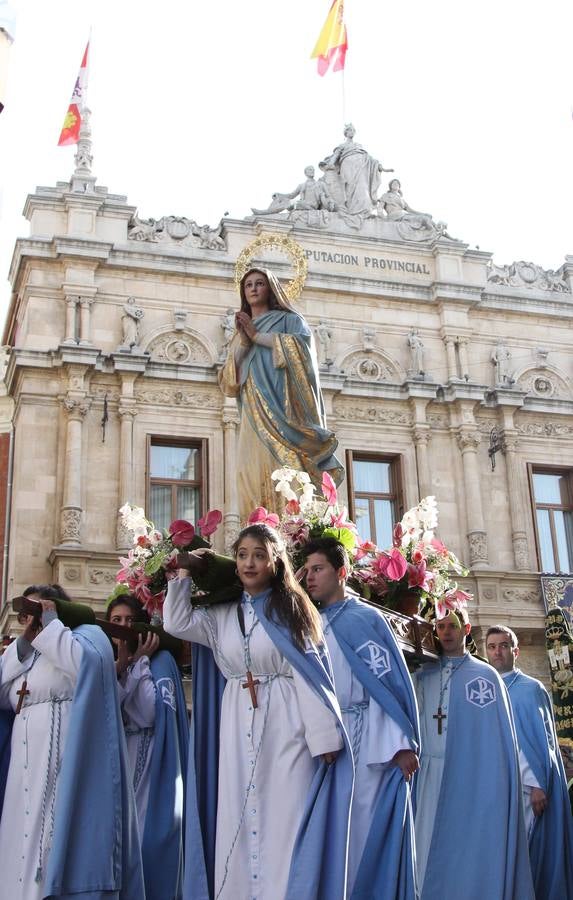 El Rompimineto del Velo pone fin a la Semana Santa palentina