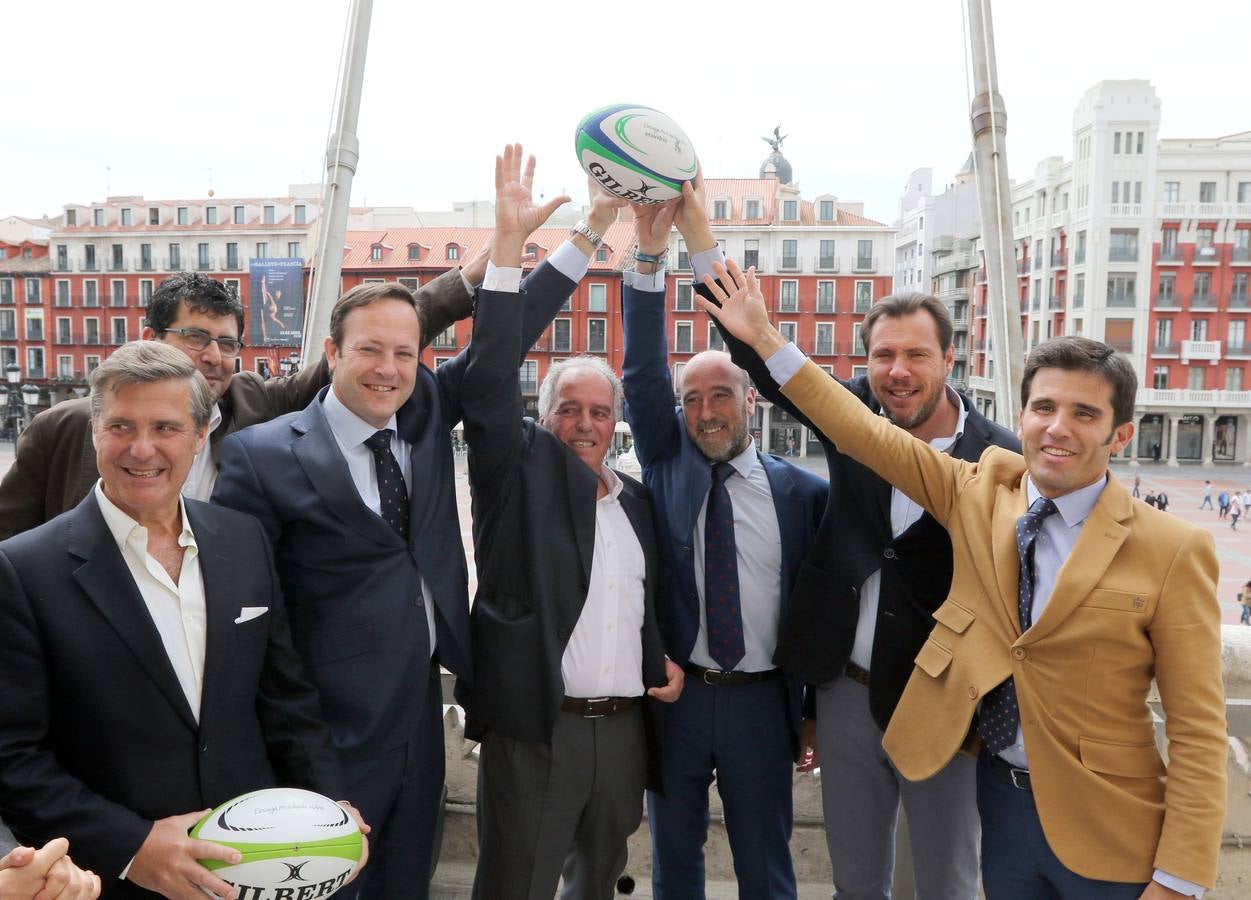 Presentación de la final de la Copa del Rey de Rugby que se disputarán en el estadio Zorrilla el próximo 30 de abril