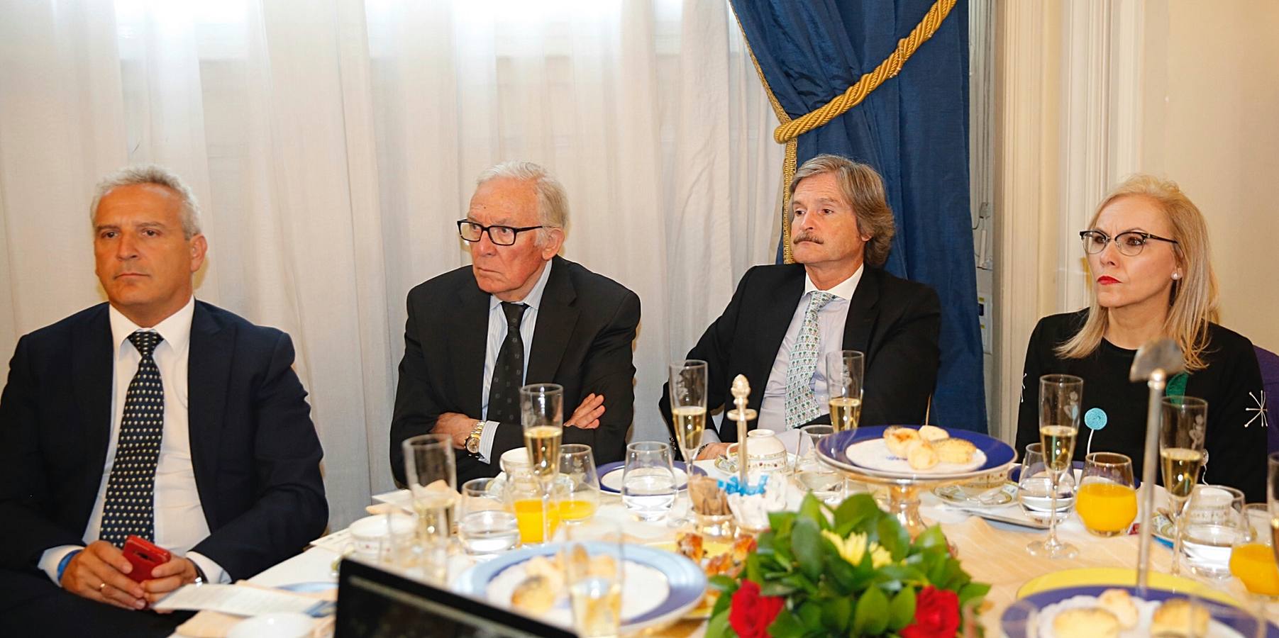 José Luis González Vallvé, exconsejero de la Junta, y el burgalés Jaime Mateo.