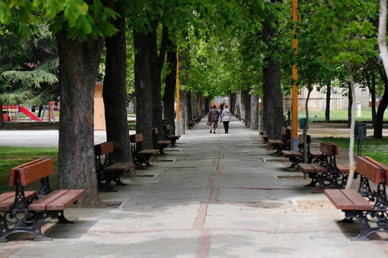 El otro Palencia (VI): los rincones del parque Huerta de Guadián