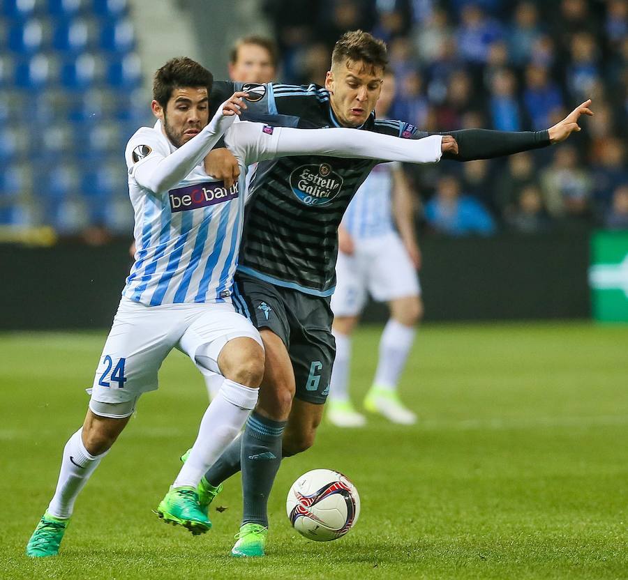 El Genk-Celta, en imágenes