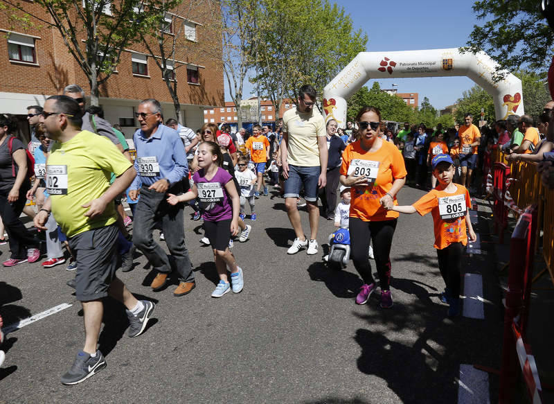 Carrera Thao en el barrio del Cristo durante las fiestas de Santo Toribio