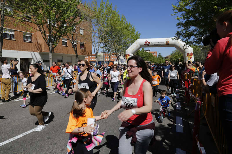 Carrera Thao en el barrio del Cristo durante las fiestas de Santo Toribio