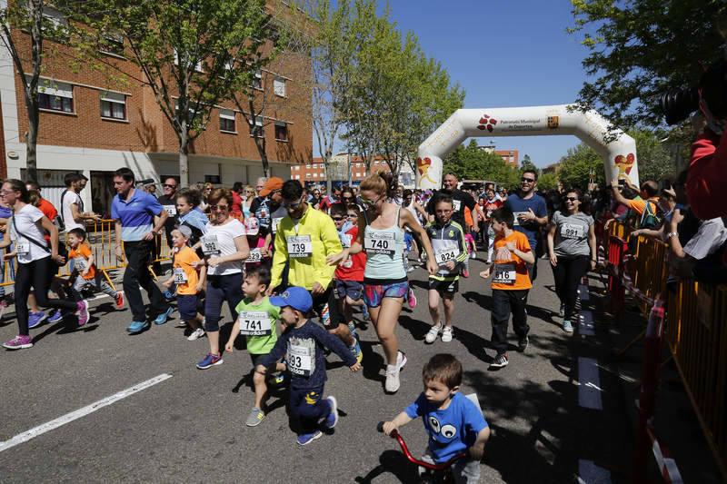 Carrera Thao en el barrio del Cristo durante las fiestas de Santo Toribio
