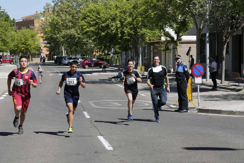 Carrera Thao en el barrio del Cristo durante las fiestas de Santo Toribio