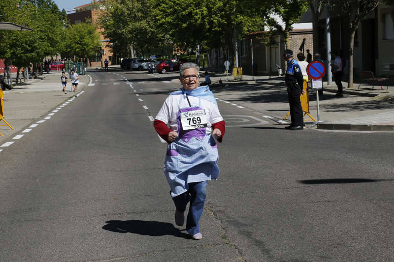 Carrera Thao en el barrio del Cristo durante las fiestas de Santo Toribio
