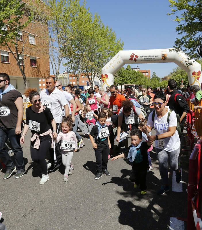Carrera Thao en el barrio del Cristo durante las fiestas de Santo Toribio