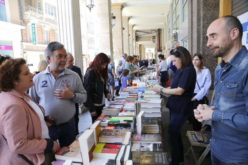 Día del Libro en la Calle Mayor de Palencia