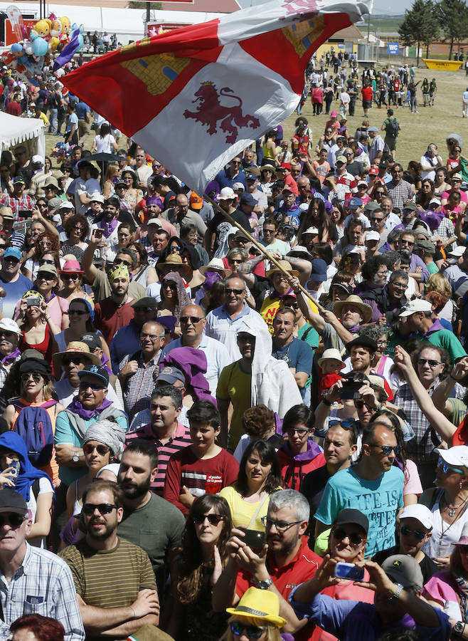 Ambiente en Villalar el Día de Castilla y León