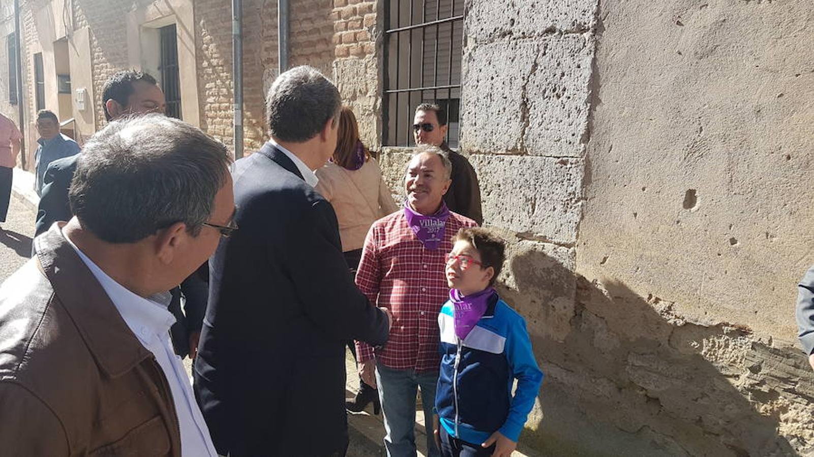 El expresidente Zapatero visita Villalar de los Comuneros en el Día de Castilla y León