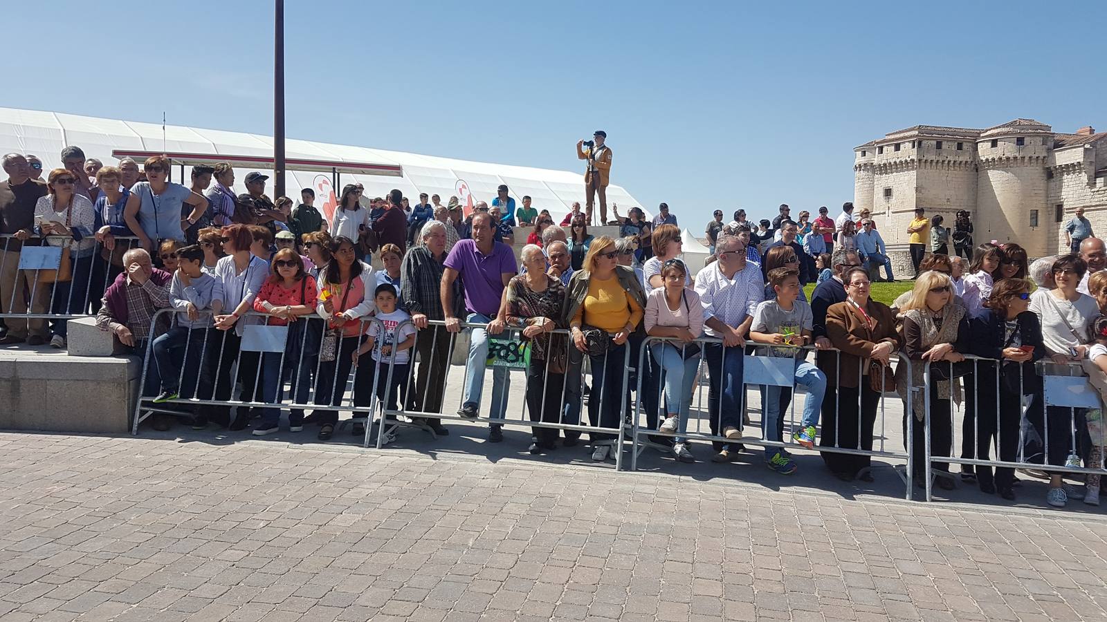 Cuéllar recibe a la Reina Sofía en la inauguración de la exposición &#039;Reconciliare&#039; de Las Edades del Hombre