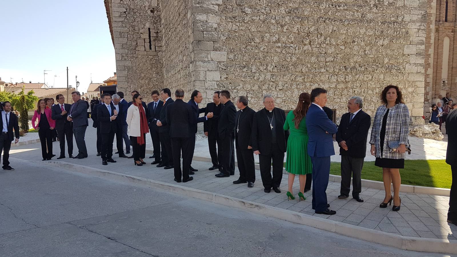 Cuéllar recibe a la Reina Sofía en la inauguración de la exposición &#039;Reconciliare&#039; de Las Edades del Hombre