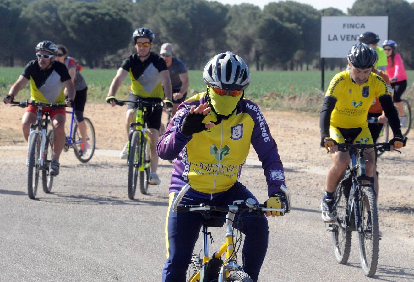 Marcha cicloturista organizada con motivo de la III Feria de Enoturismo de la Ruta del Vino de Rueda