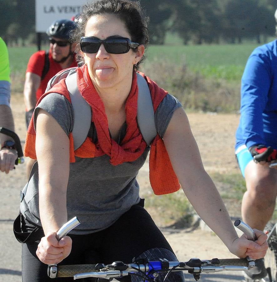 Marcha cicloturista organizada con motivo de la III Feria de Enoturismo de la Ruta del Vino de Rueda