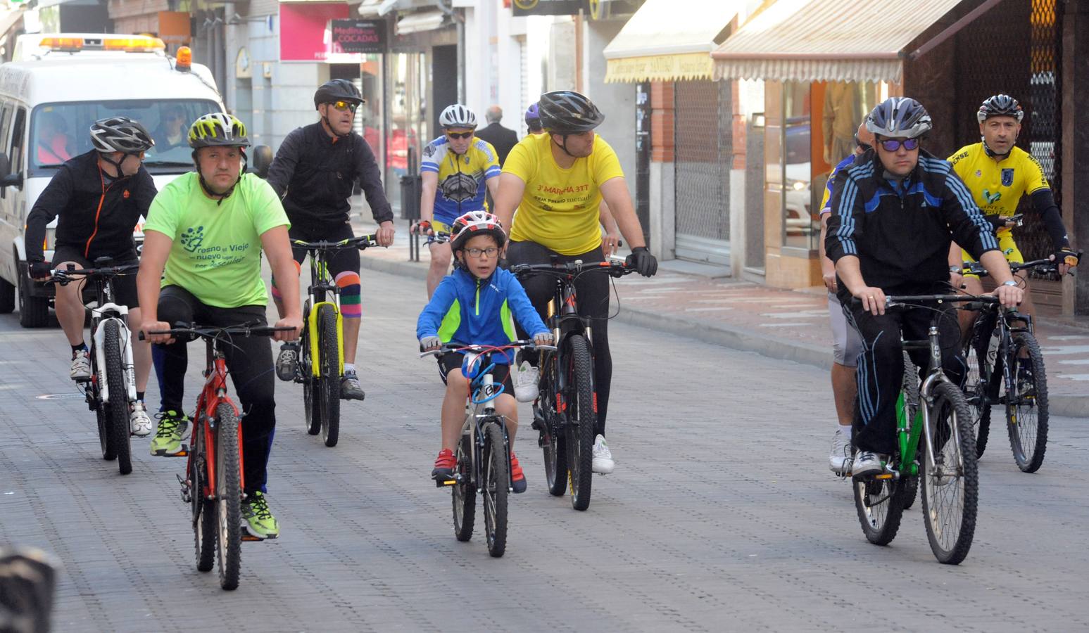 Marcha cicloturista organizada con motivo de la III Feria de Enoturismo de la Ruta del Vino de Rueda