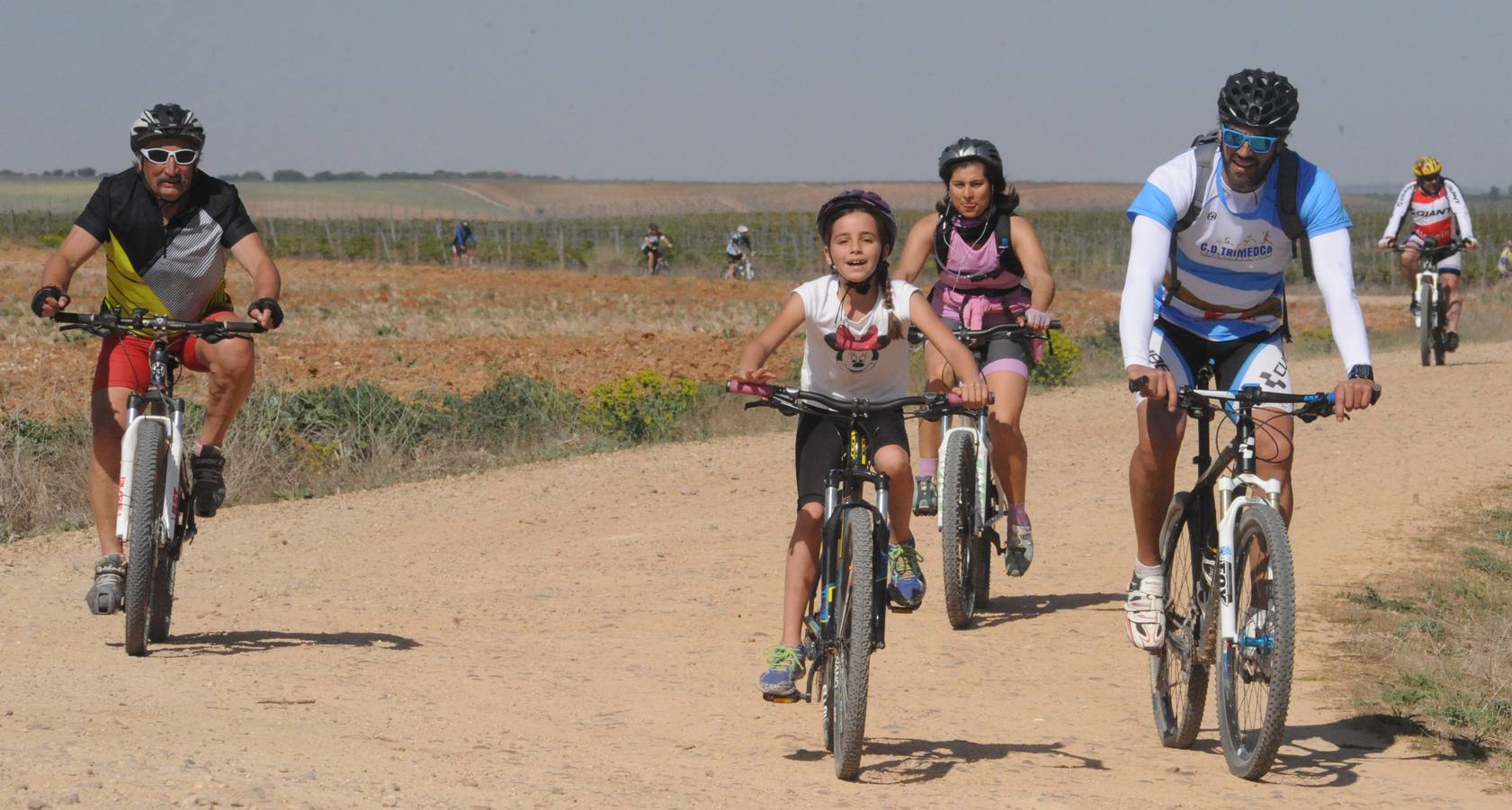 Marcha cicloturista organizada con motivo de la III Feria de Enoturismo de la Ruta del Vino de Rueda