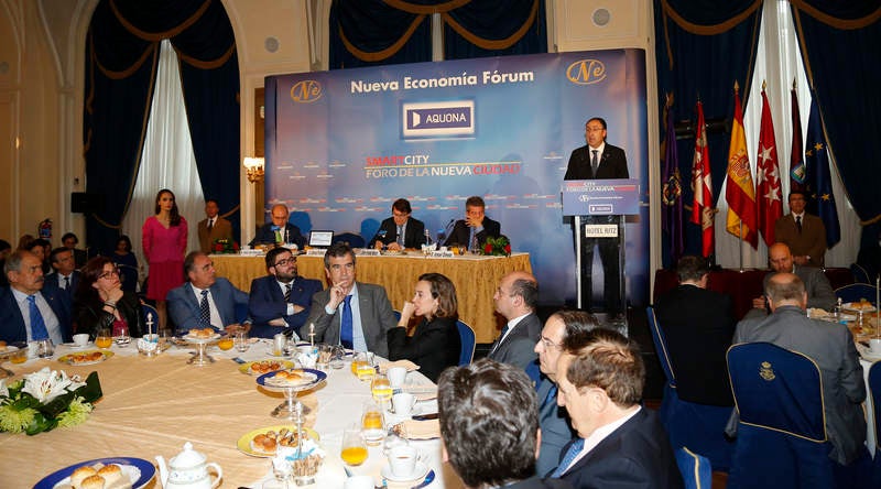 El alcalde de Palencia, Alfonso Polanco, participa en el foro Smart City en el Ritz de Madrid