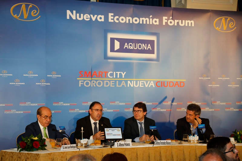 El alcalde de Palencia, Alfonso Polanco, participa en el foro Smart City en el Ritz de Madrid