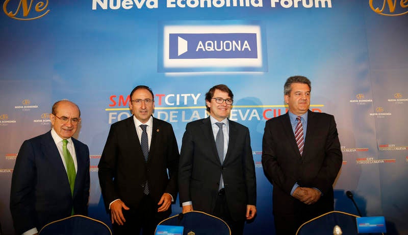 El alcalde de Palencia, Alfonso Polanco, participa en el foro Smart City en el Ritz de Madrid