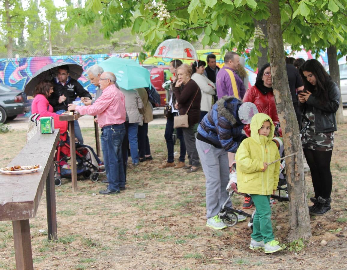 La lluvia desluce la romería de San Marcos en Palencia