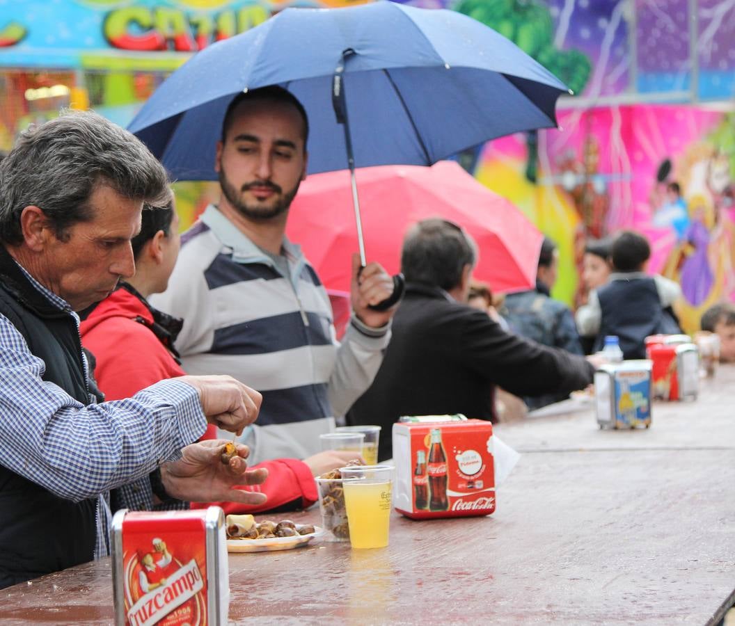 La lluvia desluce la romería de San Marcos en Palencia