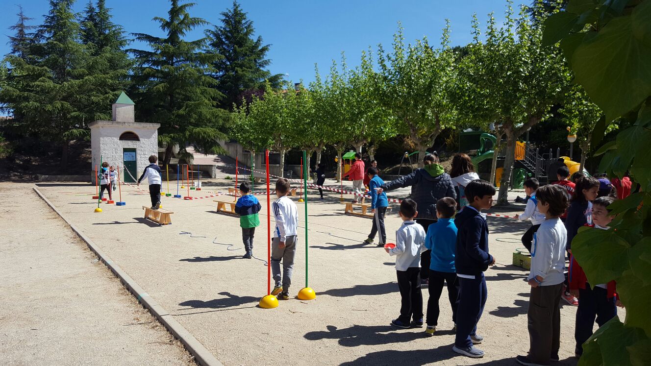 Día de la Educación Física en la Calle en Boecillo.